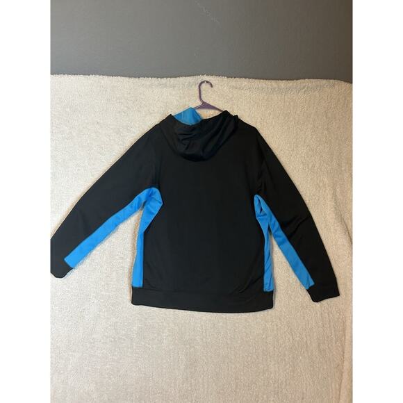 Nike Livestrong Fleece Hoodie Black Therma Fit Long Sleeve Pullover Mens Large - Picture 3 of 5